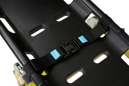 Patient Straps on PRO stretcher